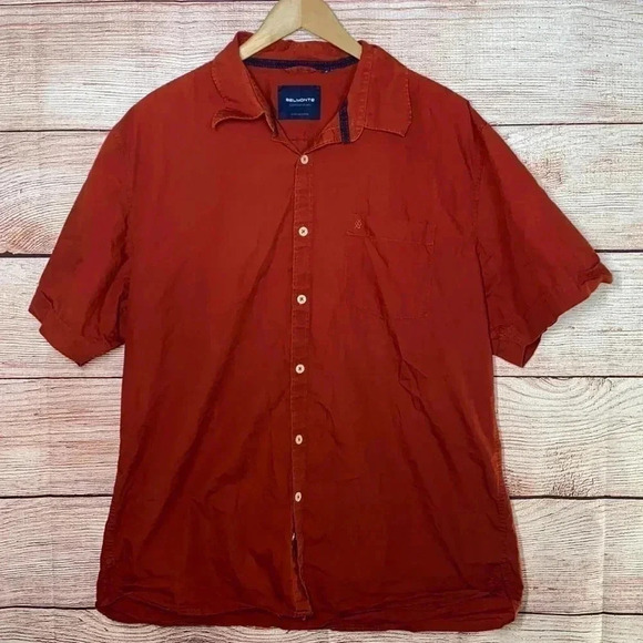 Belmont Contemporary Other - Belmont Contemporary | Men’s Super Fine Cotton Burgundy Size 42